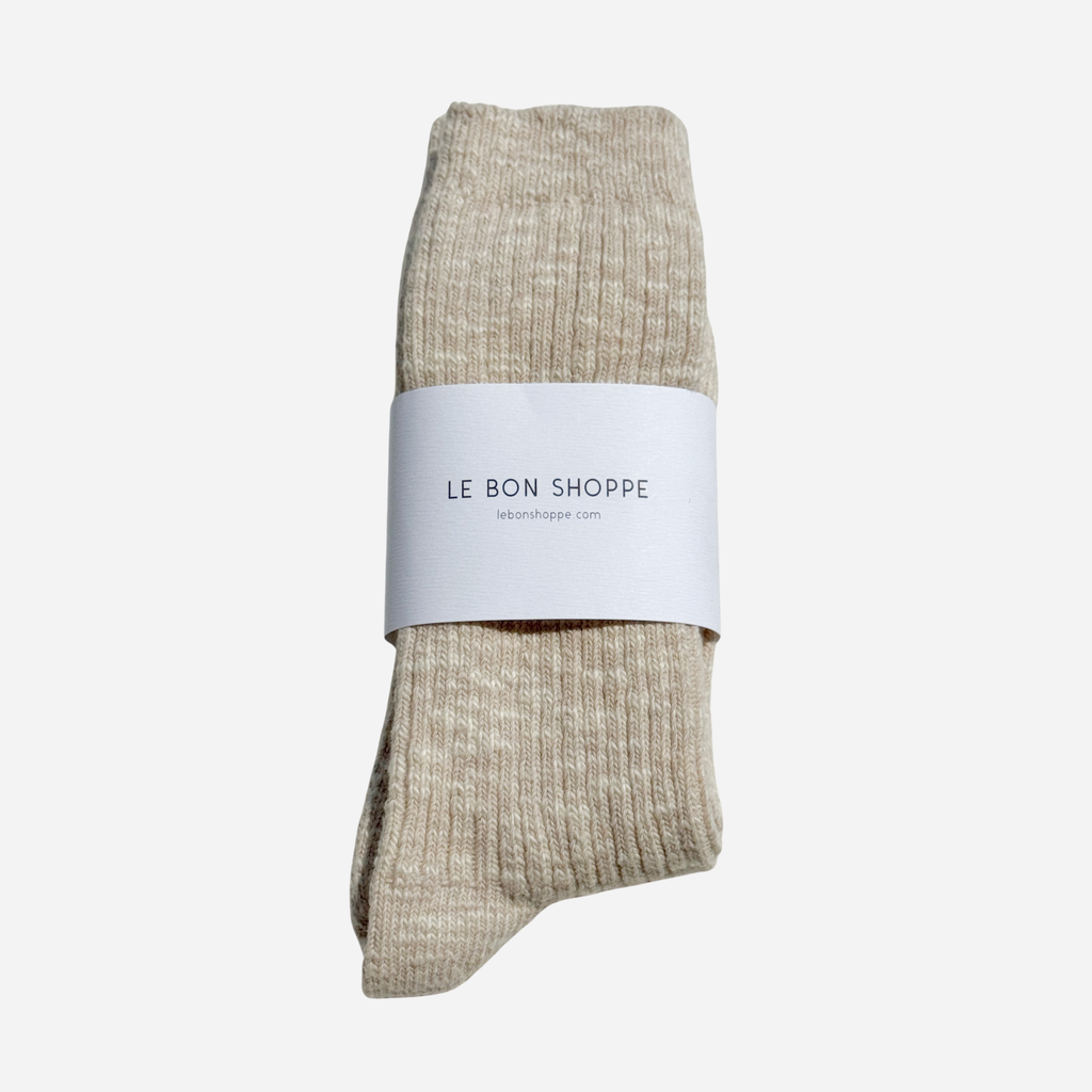 Le Bon Shoppe Cottage Socks Oatmeal