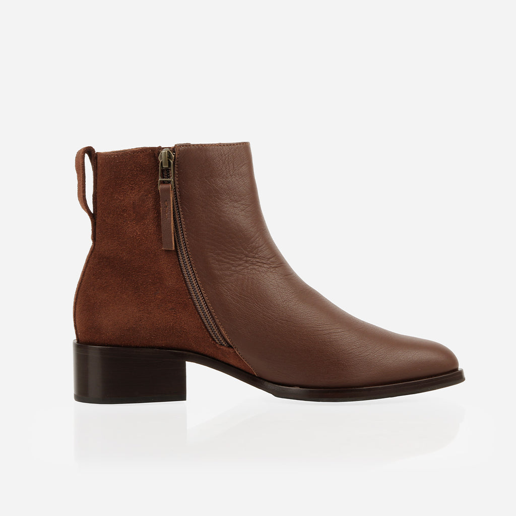 The Ali Ankle Boot French Press