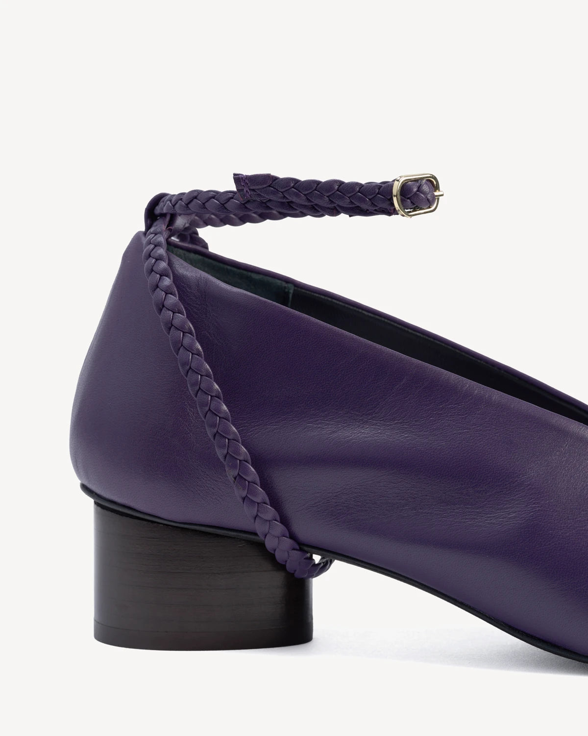The Alma Anklet Pump Sapphire