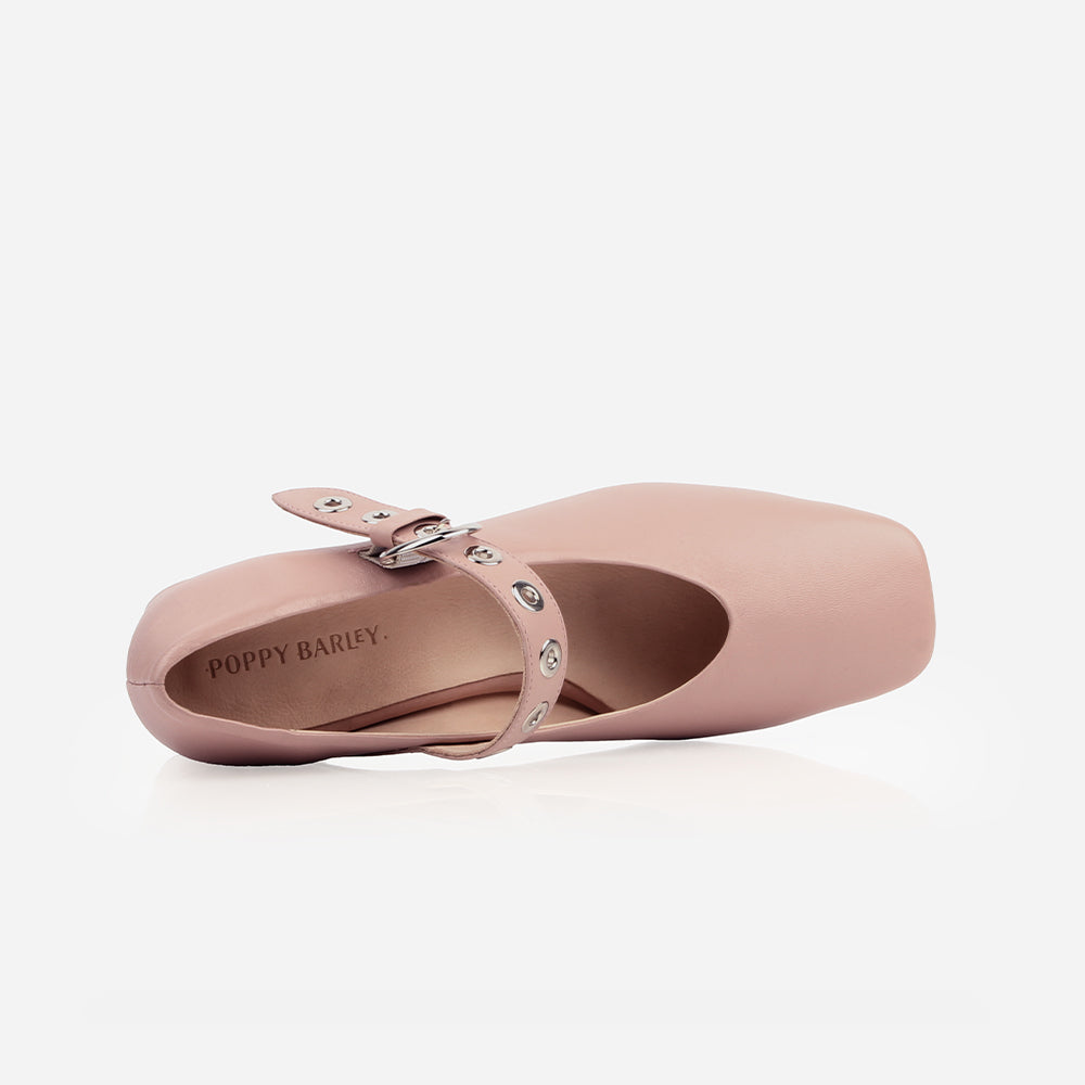 The BLVD Heeled Mary Jane Blush