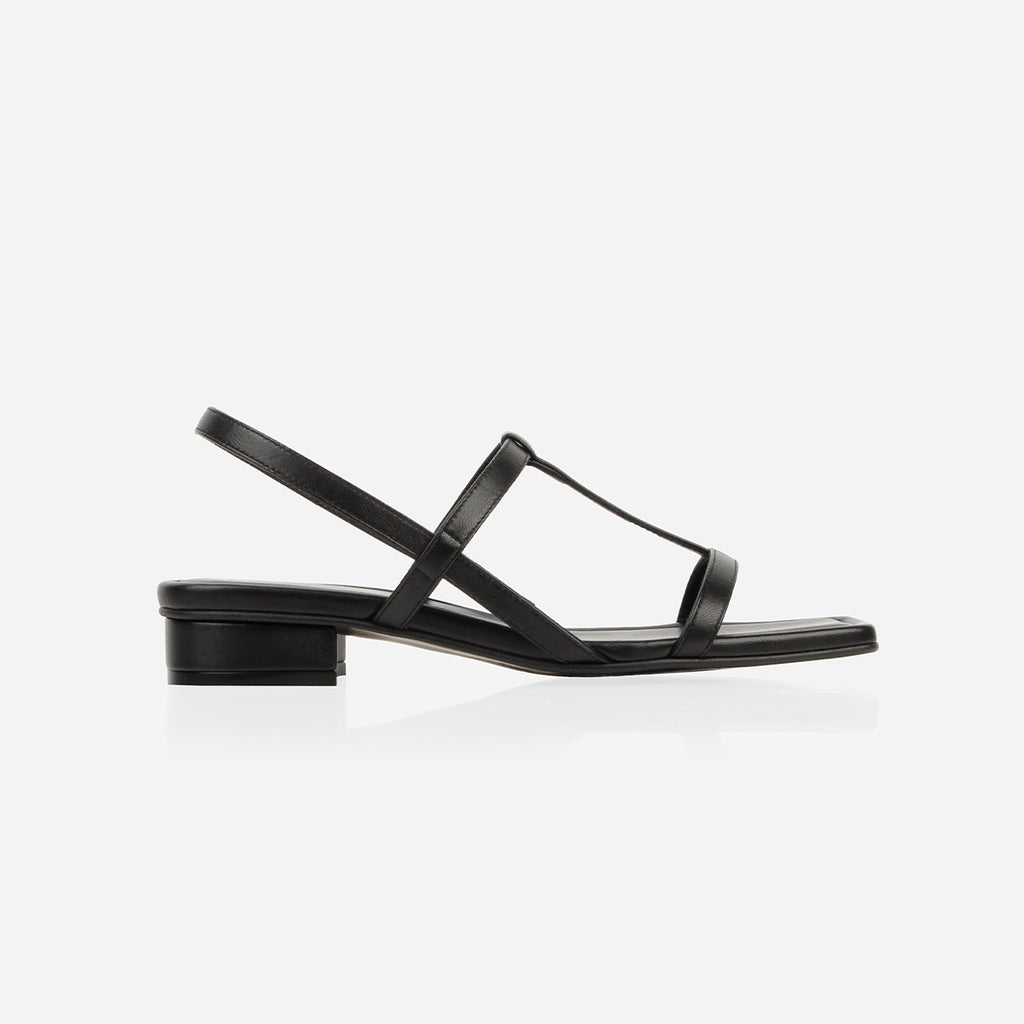 The Barely There Sandal Black