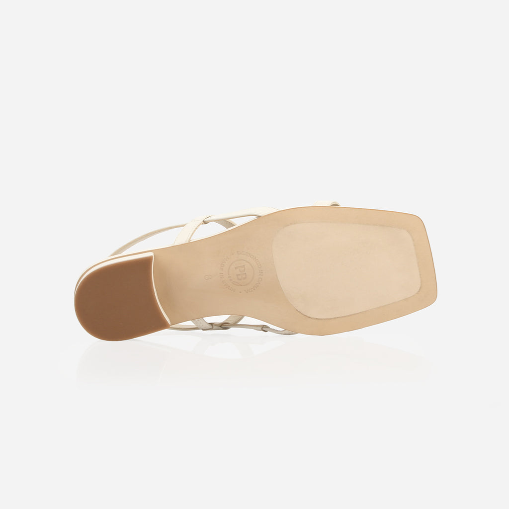 The Barely There Sandal Ivory