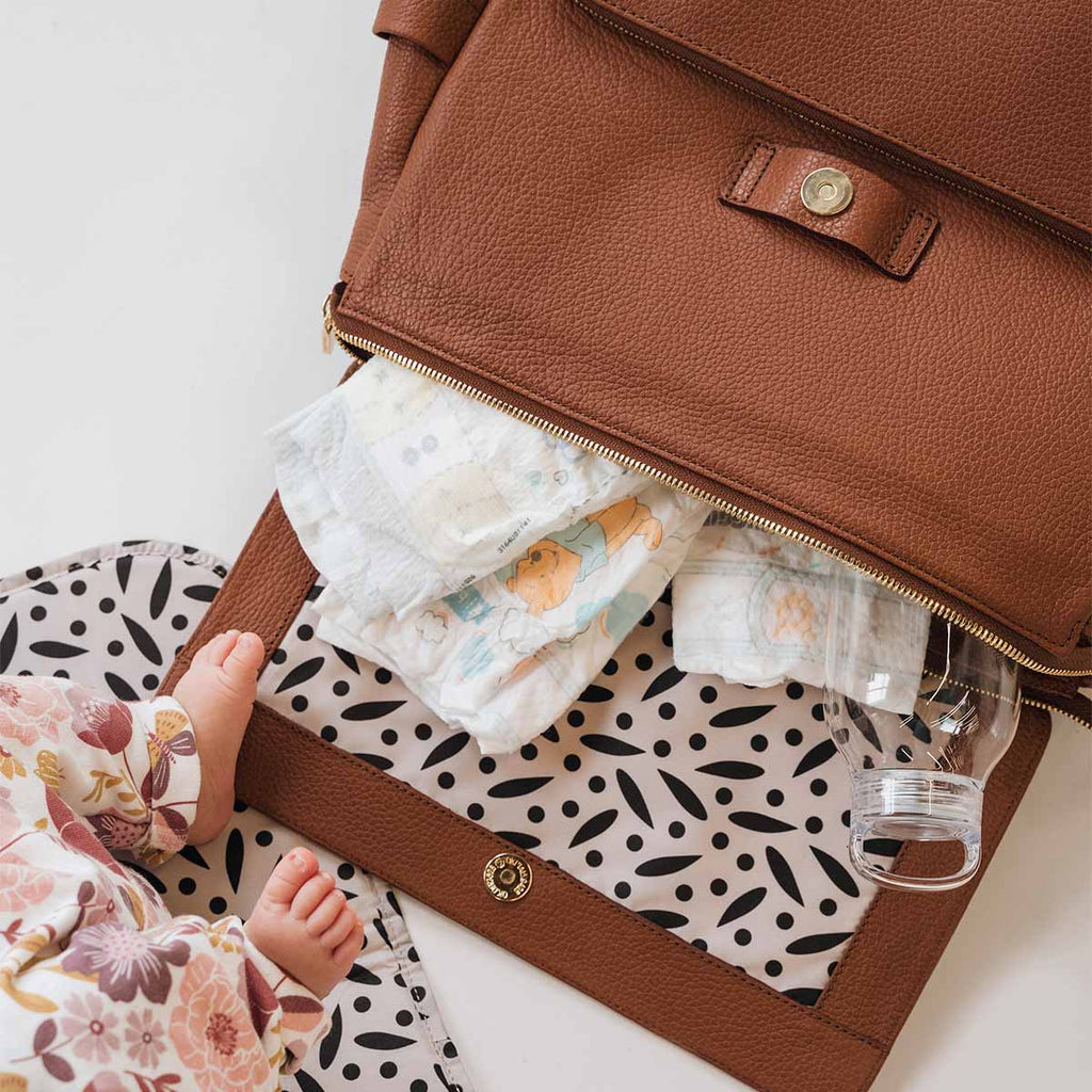 The Beyond Diaper Bag Hazelnut