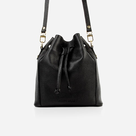 The Bondi Bucket Bag Black