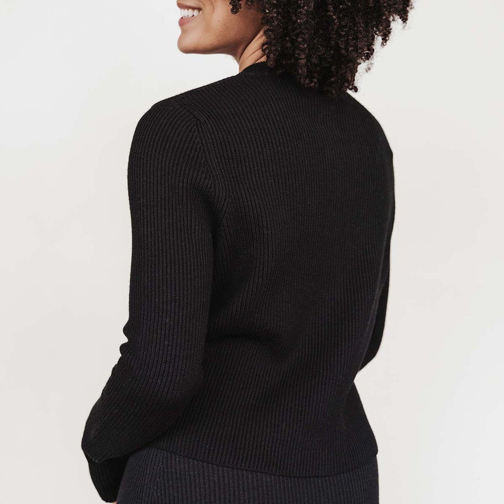 The Capsule Cardigan Black