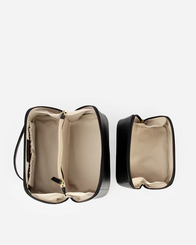 The Cosmetic Case Black Set