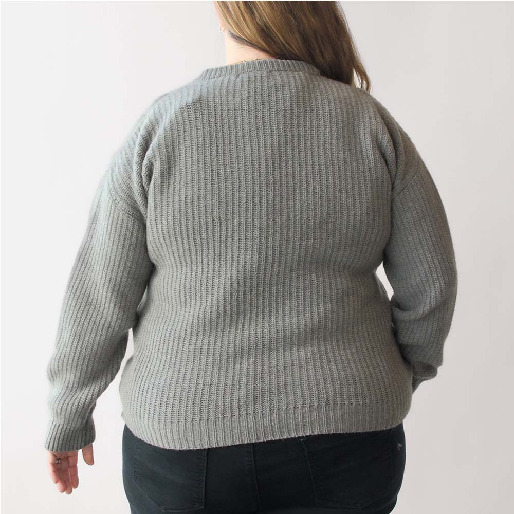 The Cove Crewneck Melange Grey