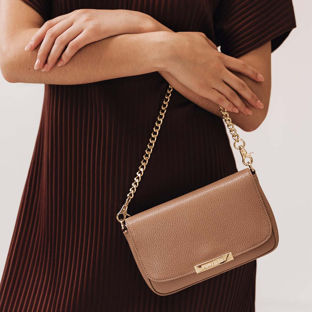 The Day To Night Bag Biscotti Pebble