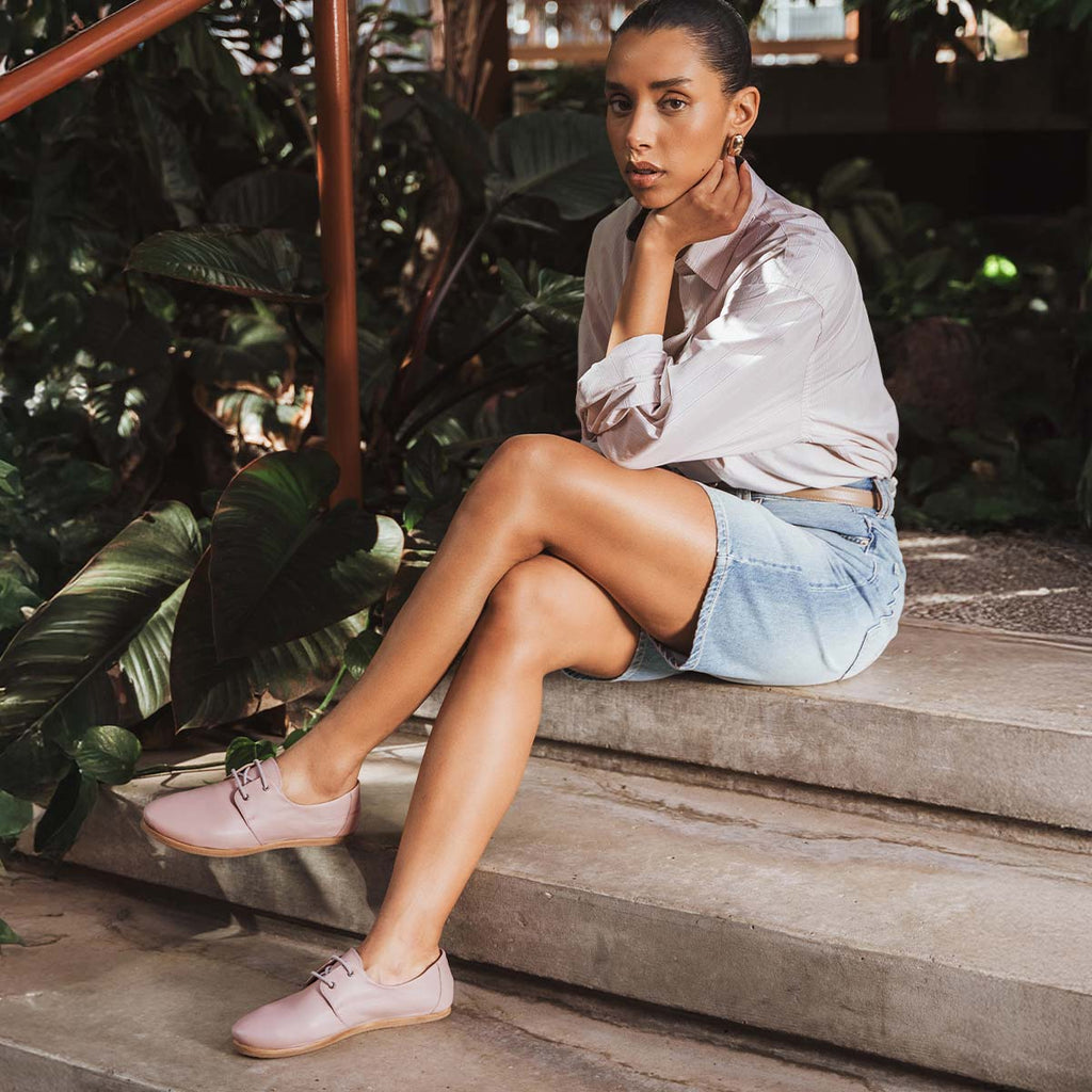 The Eyelet Oxford 2.0 Blush