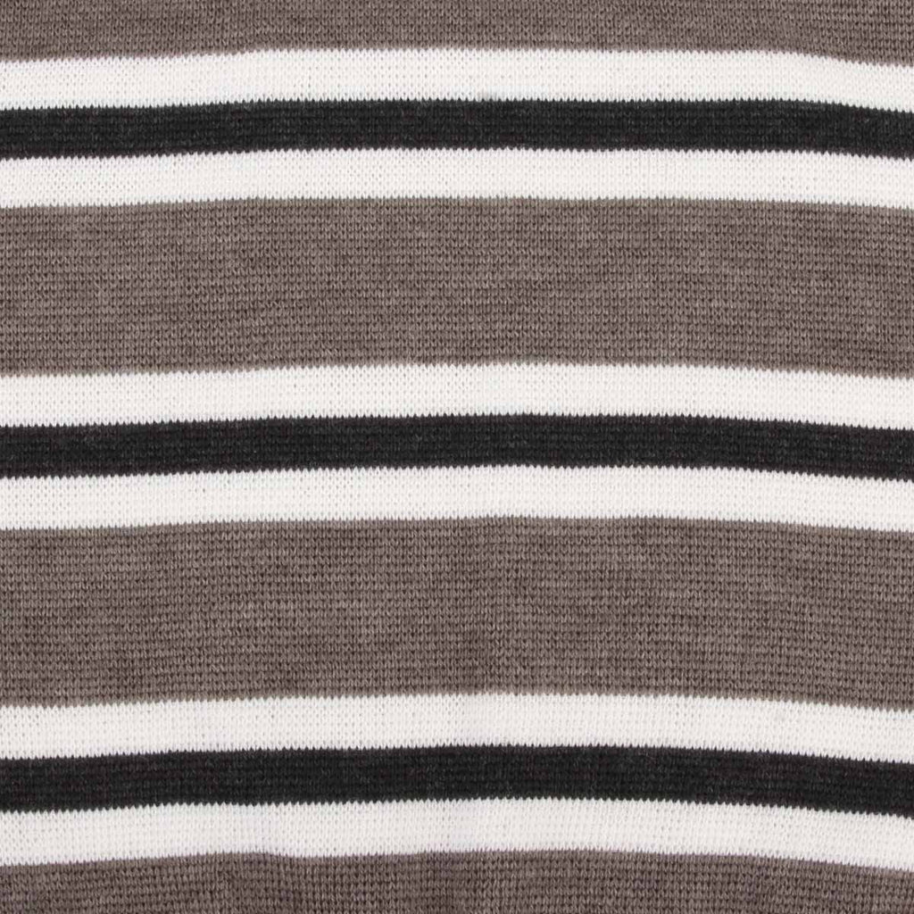 The Go-To Turtleneck Taupe Multistripe