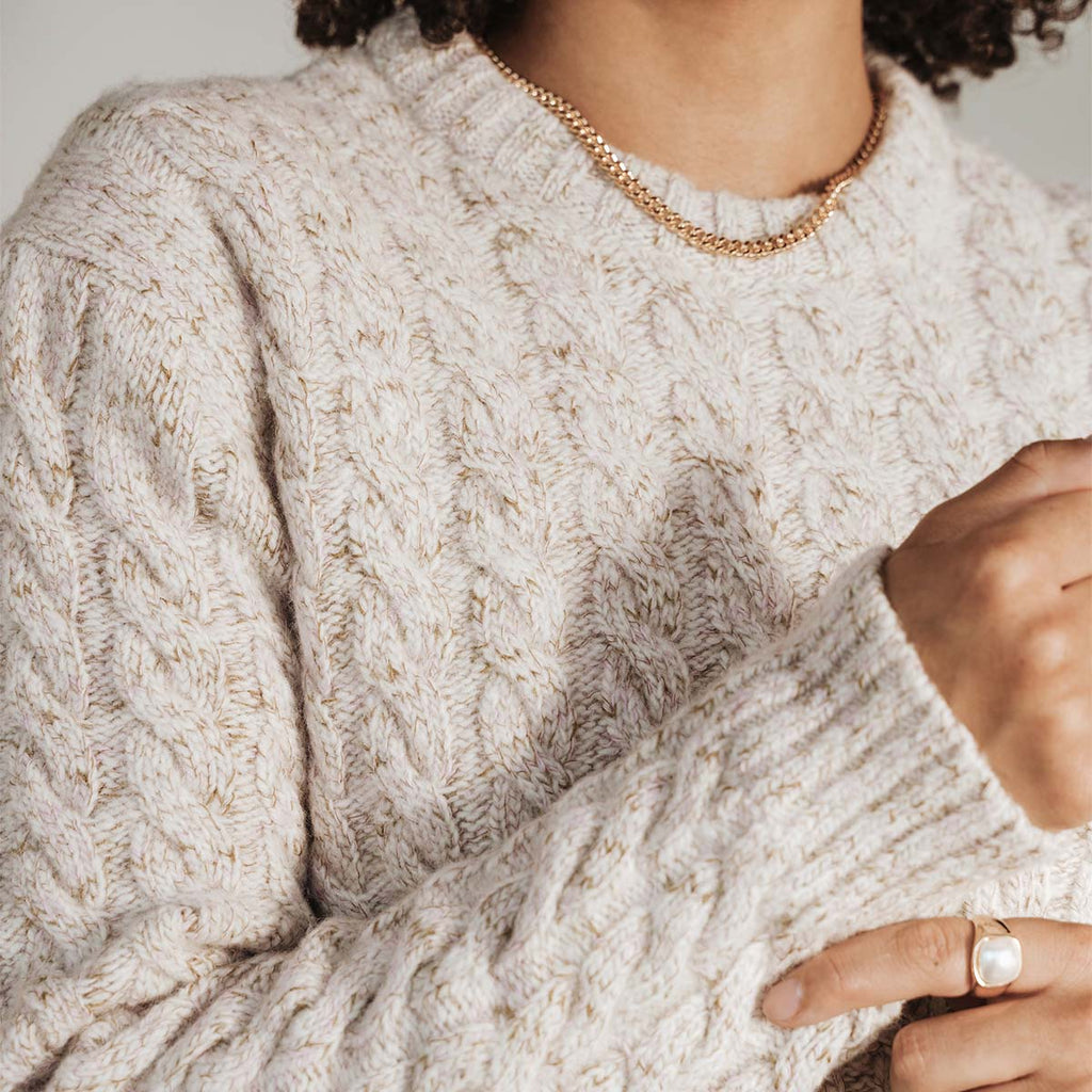 The Highlands Cable Knit Isle Melange