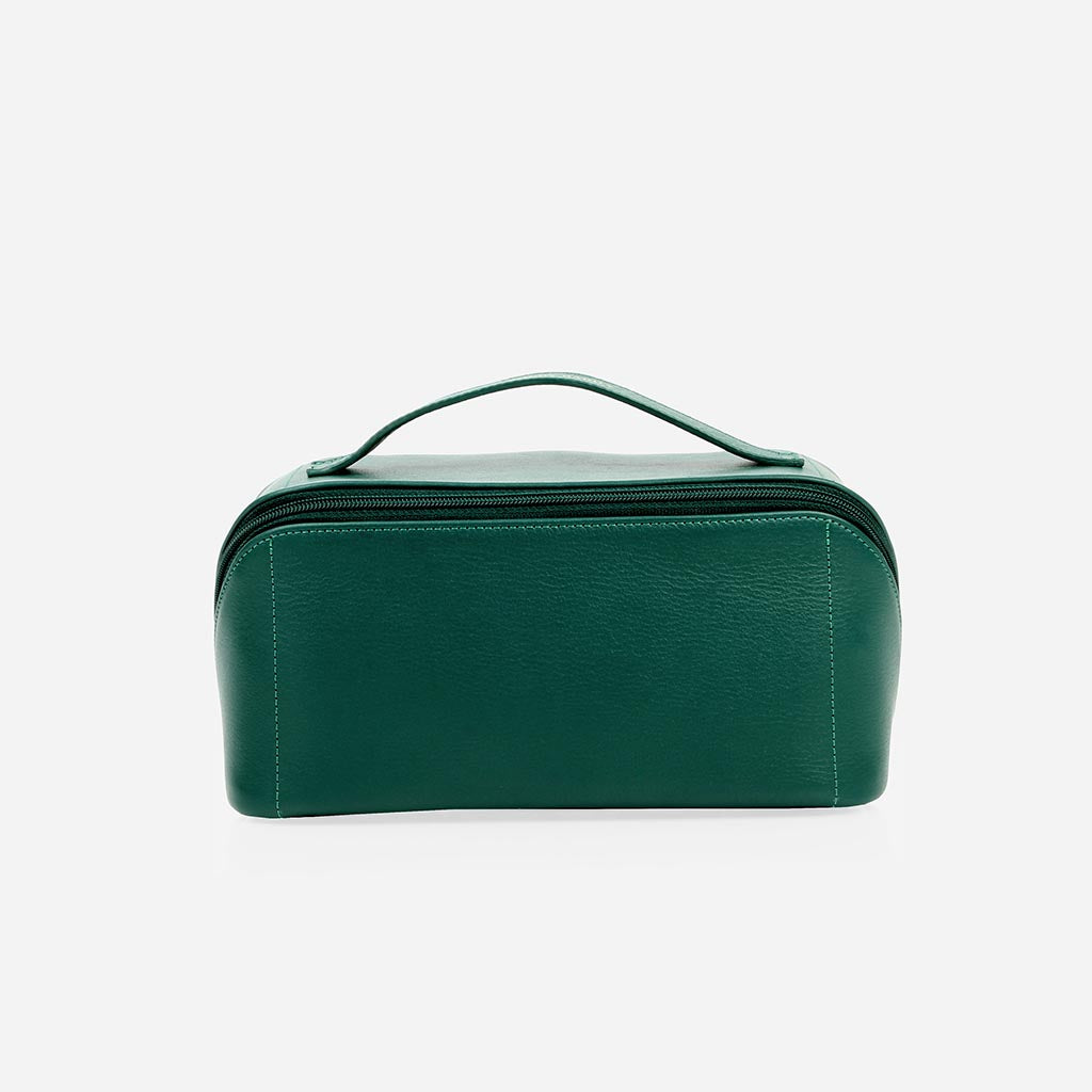 The Cosmetic Case Large Evergreen