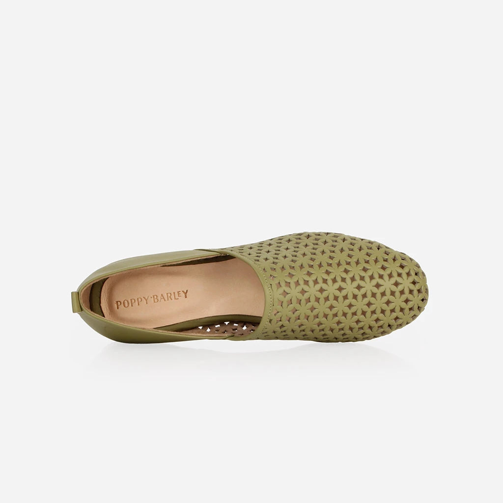 The At-Leisure Slip-On 2.0 Perforated Matcha