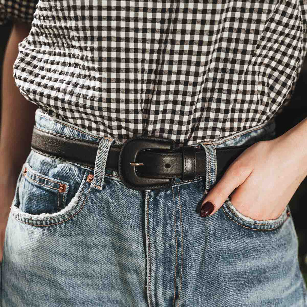 The Nouveau Belt Black