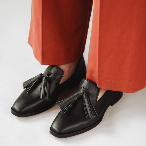 The Tassel Daily Loafer Black
