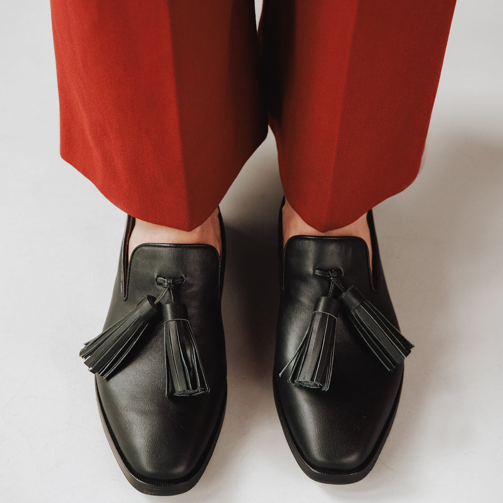 The Tassel Daily Loafer Black