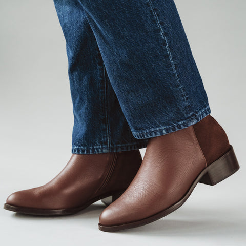 The Ali Ankle Boot French Press