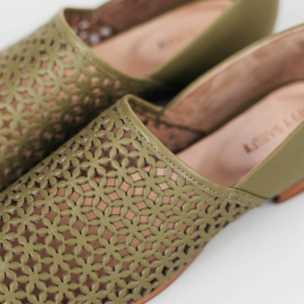 The At-Leisure Slip-On 2.0 Perforated Matcha