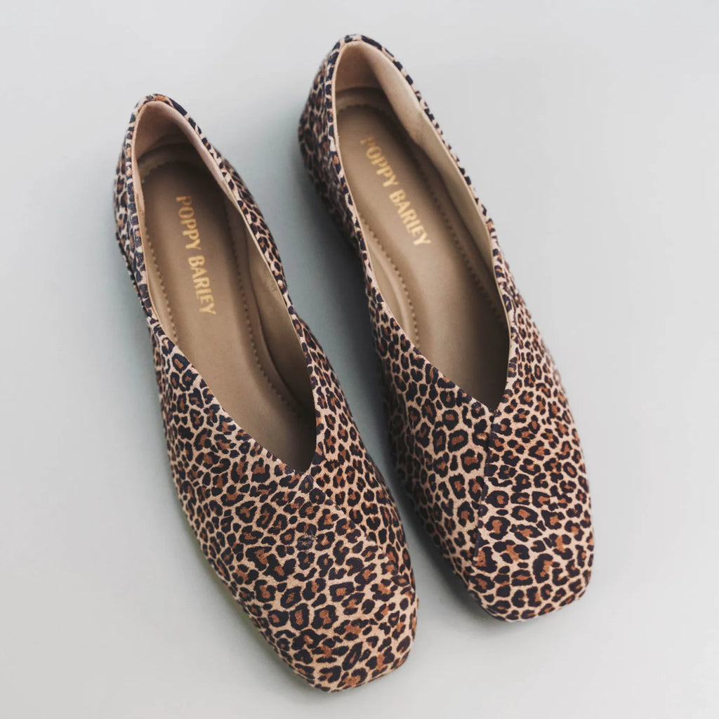 The Marché Flat Micro Leopard