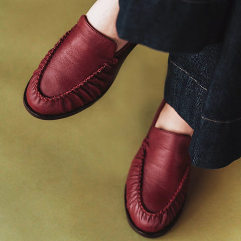 The Laid Back Loafer Resort Red