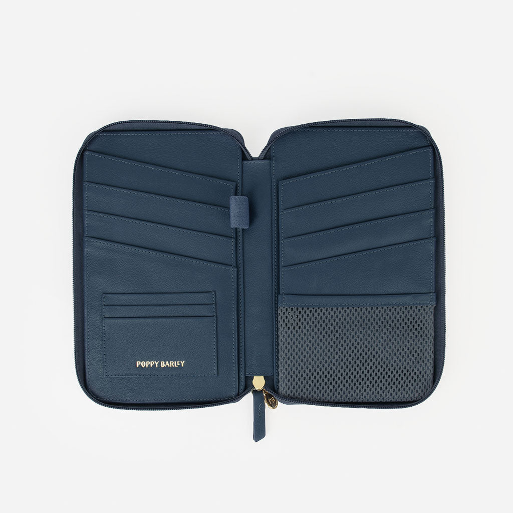 The Six Person Family Passport Holder Pacific Micro Pebble