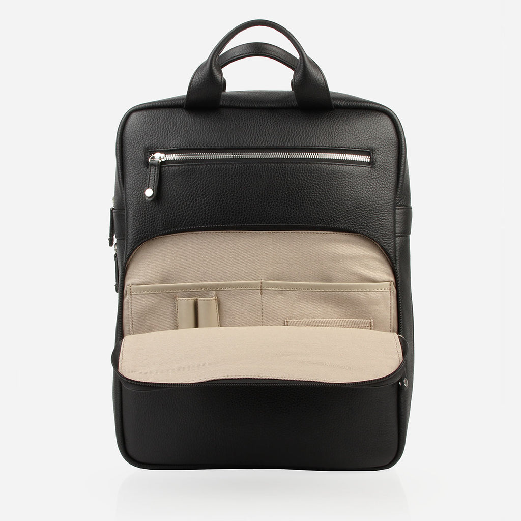 The Refined Backpack Black