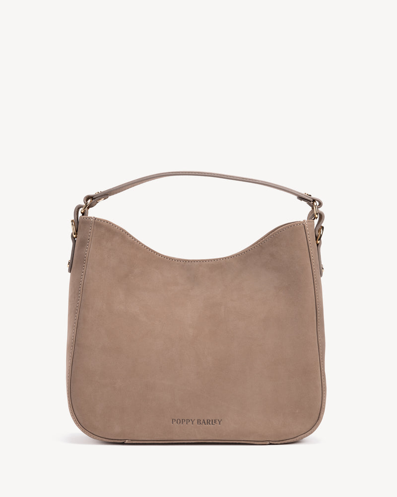 The Sixteenth Tote Clay in Neutral nubuck