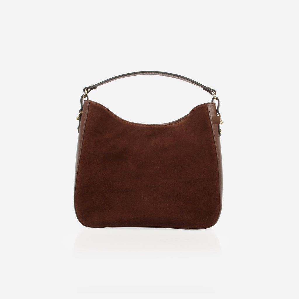 The Sixteenth Tote French Press Suede