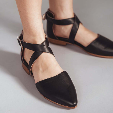 The Strappy Sandal Black