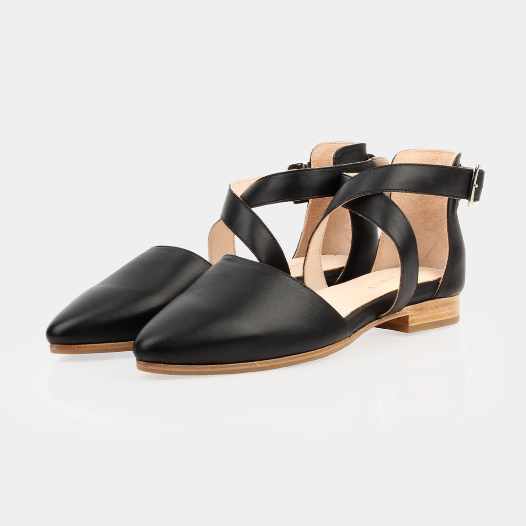 The Strappy Sandal Black