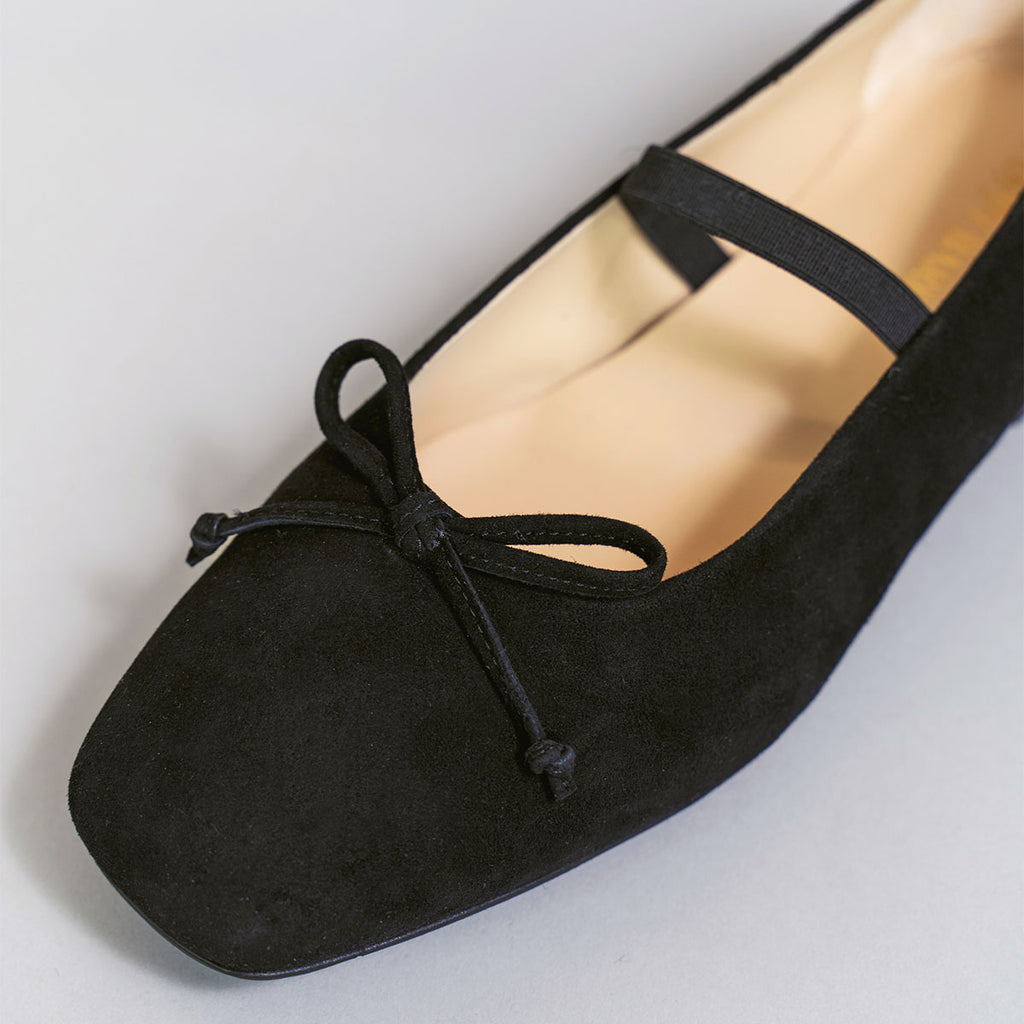 The Tendu Ballet Flat Black