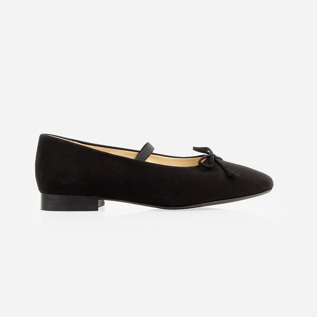 The Tendu Ballet Flat Black