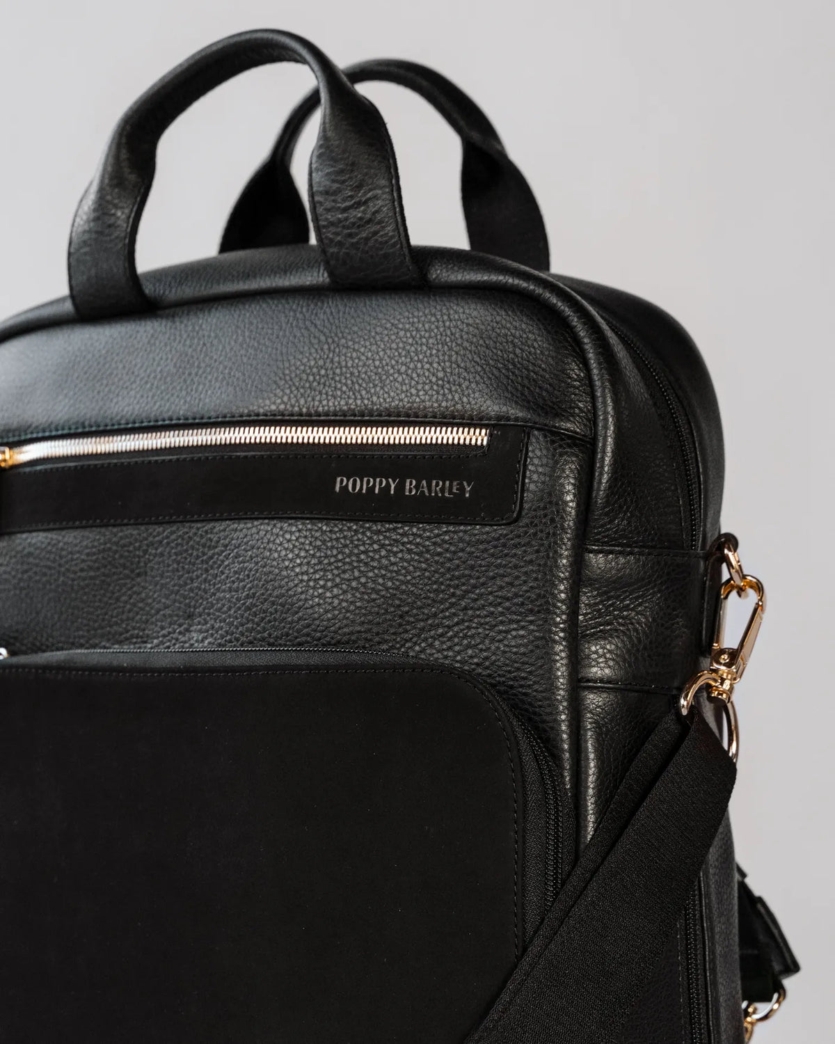 The Backpack Black / Black Nubuck