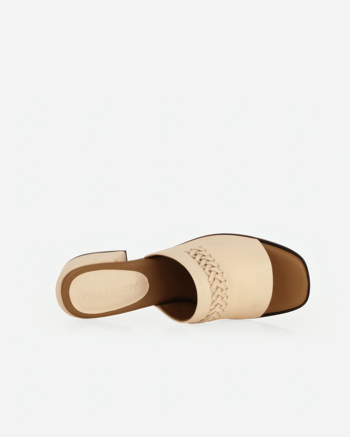 The Bohème Heeled Sandal Oat Milk