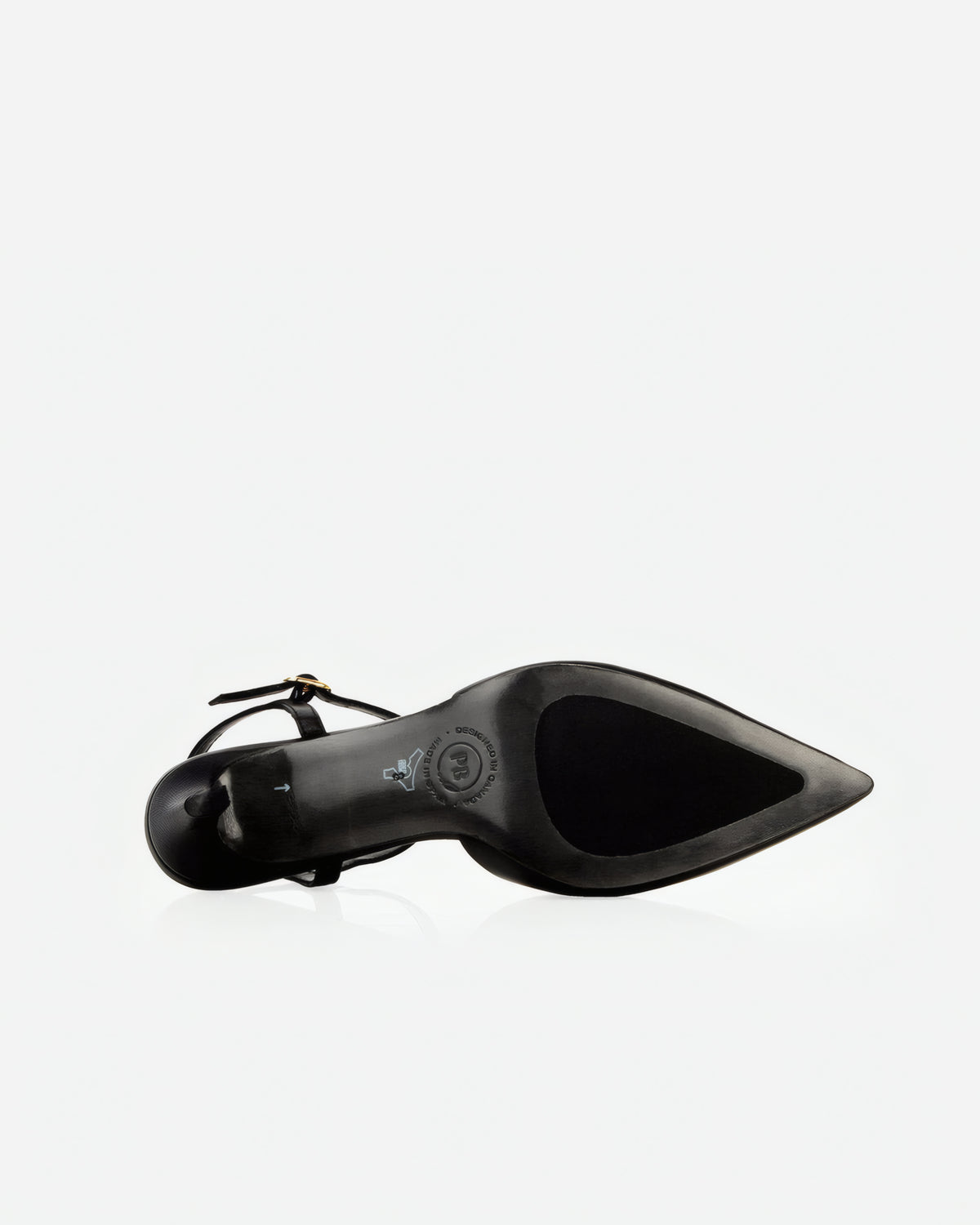 The Claire Slingback Black
