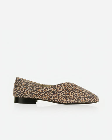 The Marché Flat Micro Leopard
