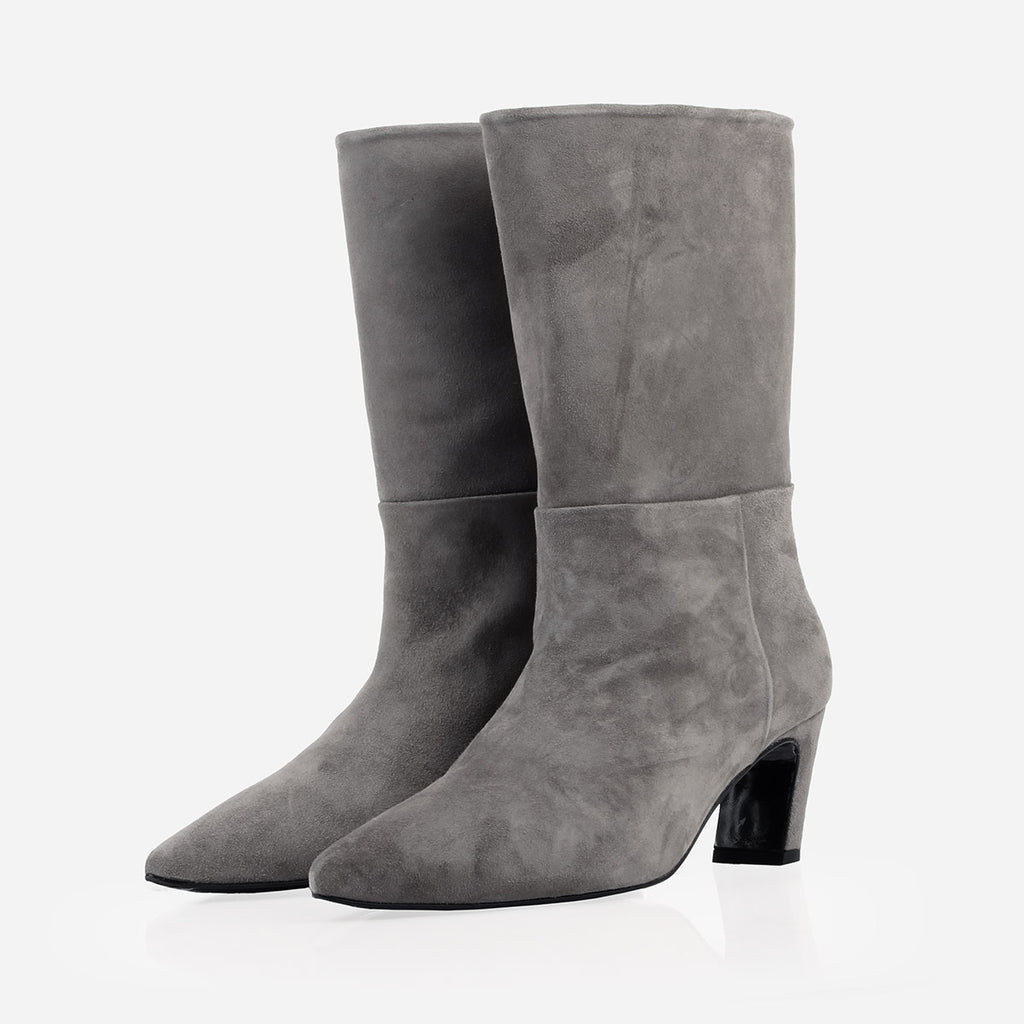 The Toujours Midi Boot Slate Grey Suede
