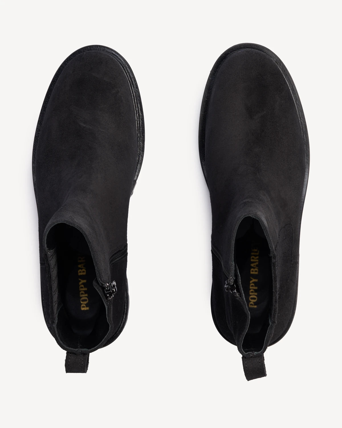 The Trestle Boot Black Water Resistant Suede