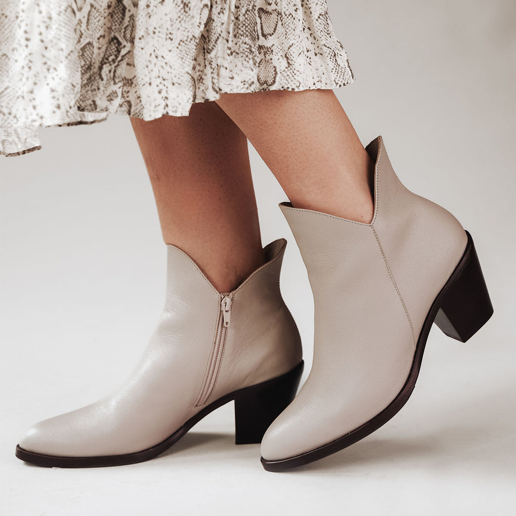 The Two Point Five Ankle Boot Stone