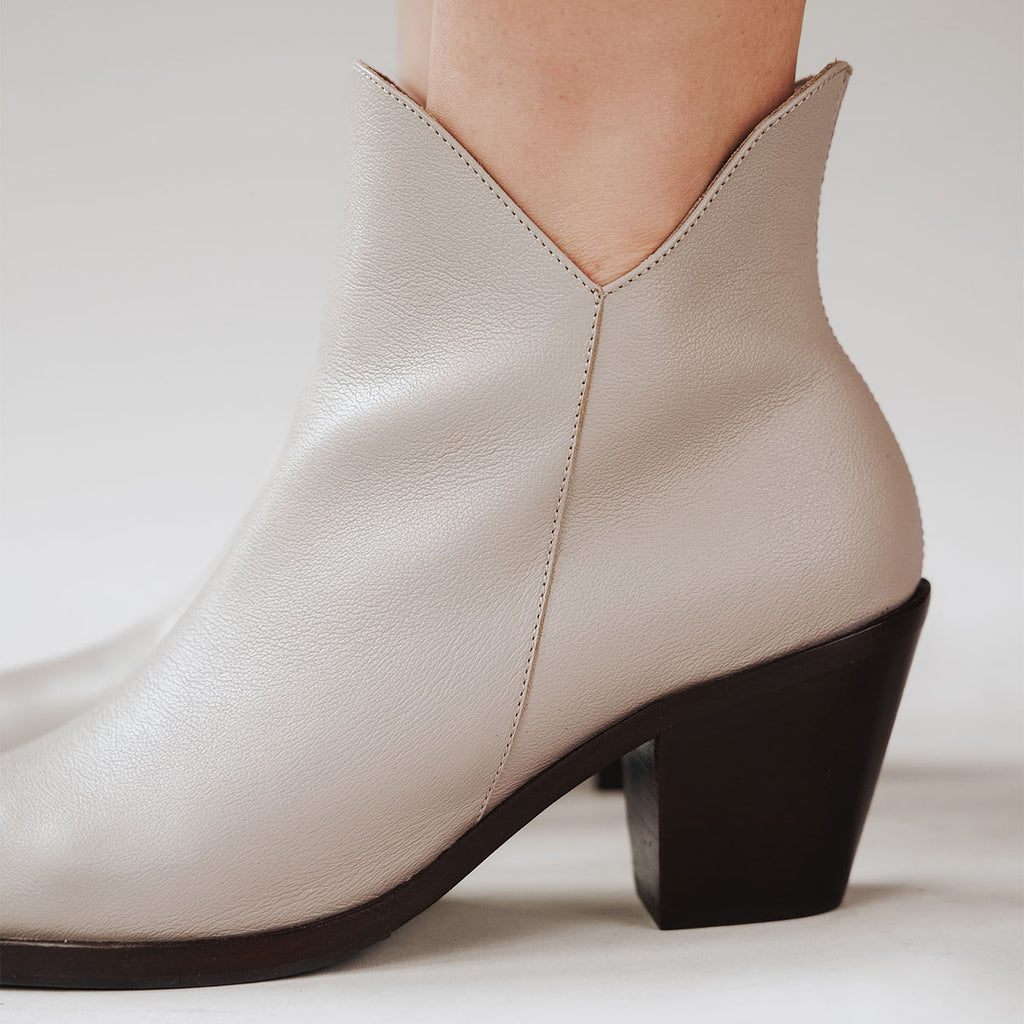 The Two Point Five Ankle Boot Stone