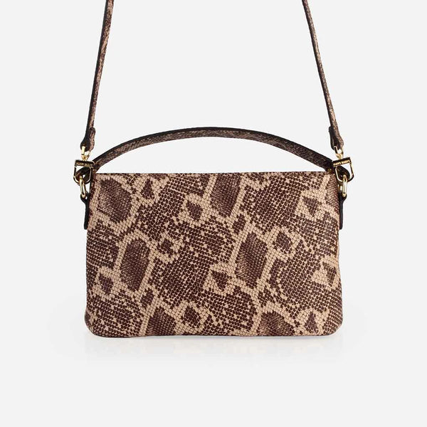 The Via Monte Bag Desert Snake | Leather Bag | Poppy Barley The Via Monte Bag Desert Snake | Leather Bag | Poppy Barley