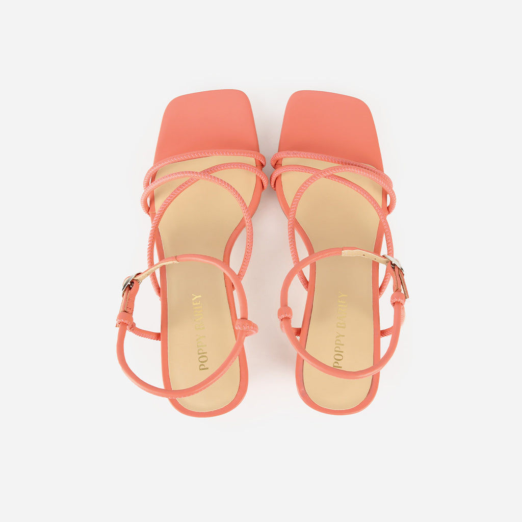 The Harley Heeled Sandal Cantaloupe