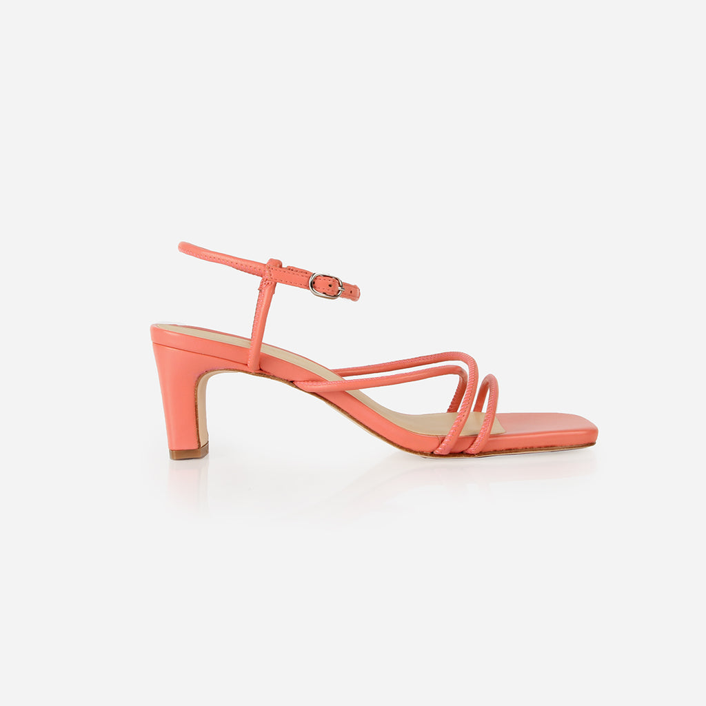 The Harley Heeled Sandal Cantaloupe
