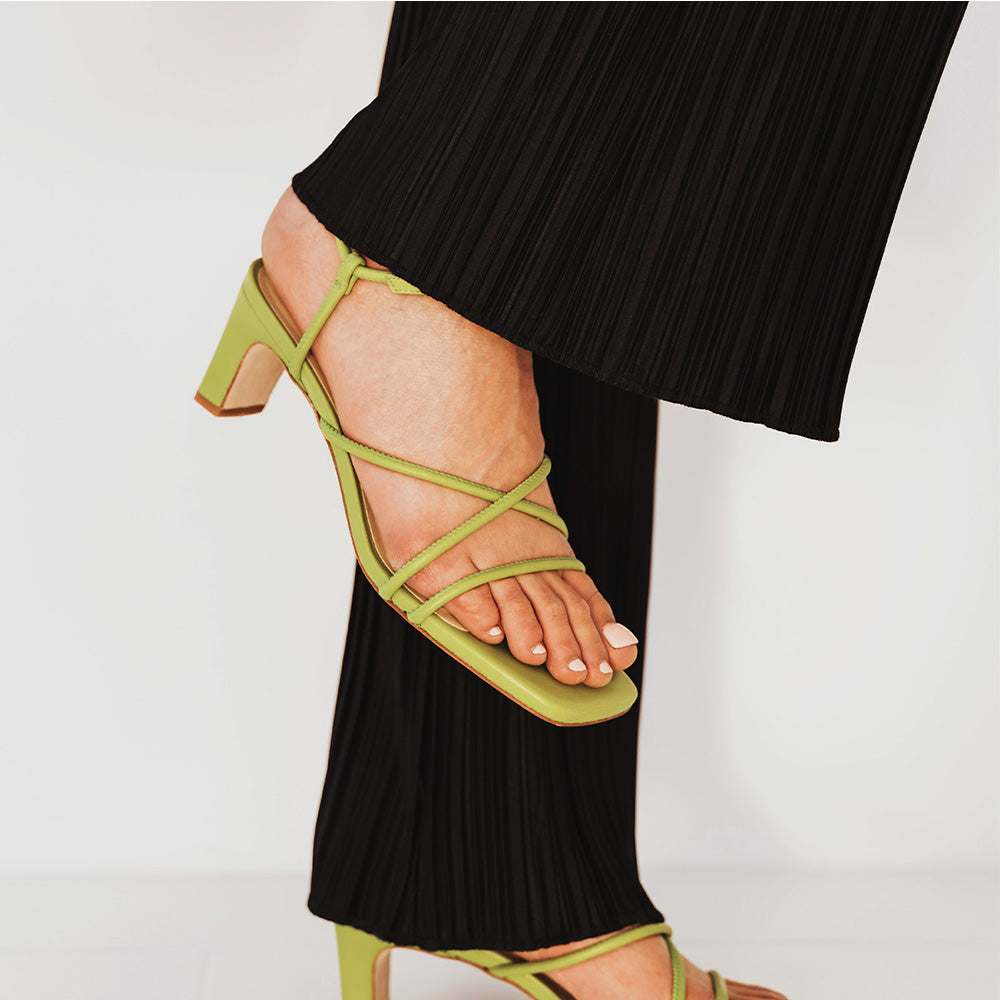 The Harley Heeled Sandal Kiwi