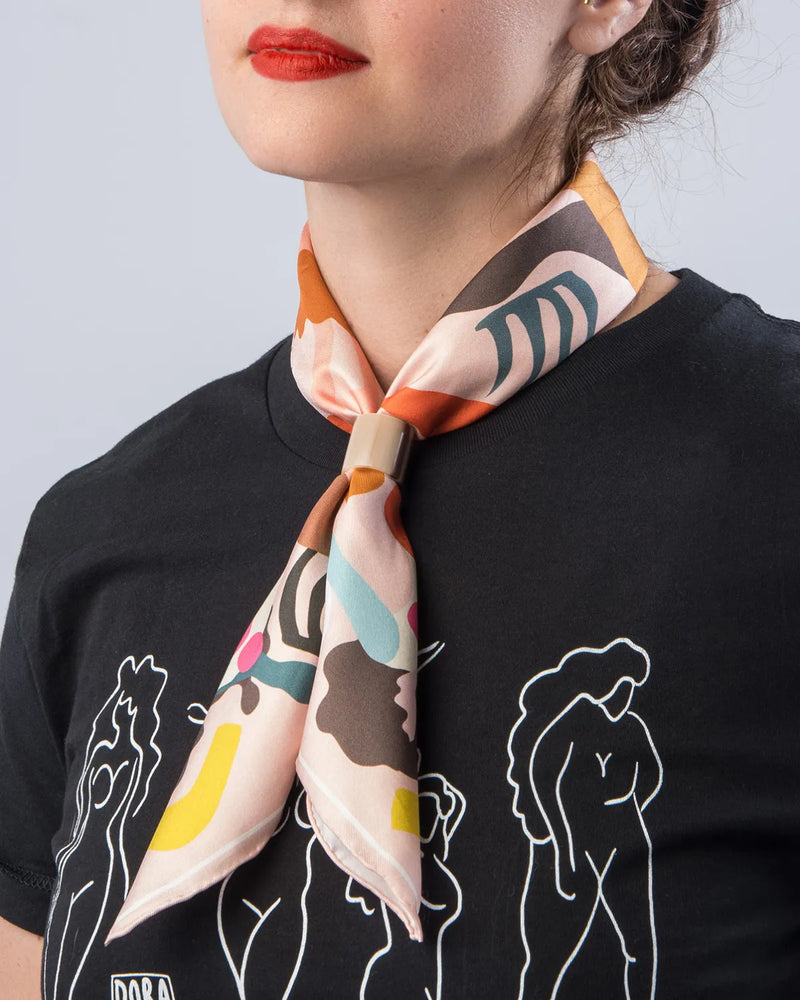 Dora Nola "She Her" Silk Neckerchief