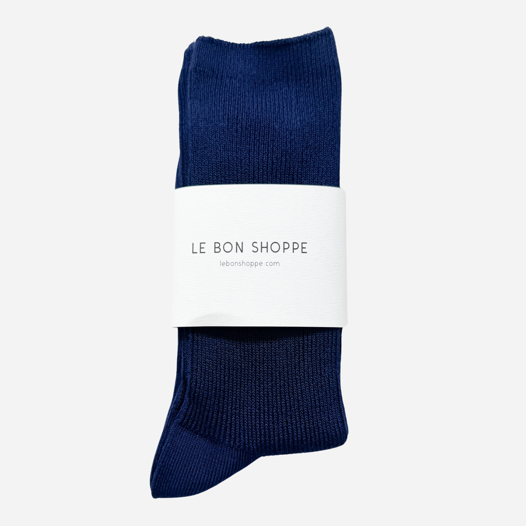 Le Bon Shoppe Trouser Socks Navy