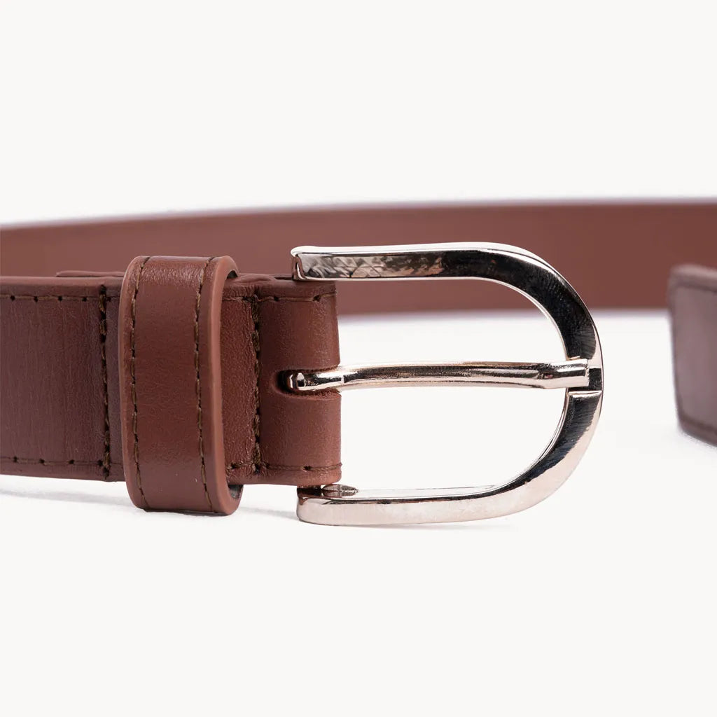 The Accent Belt Hazelnut Gold