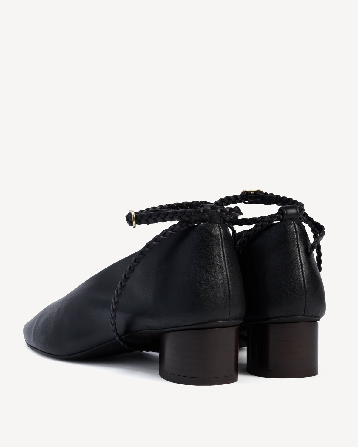 The Alma Anklet Pump Black
