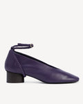 The Alma Anklet Pump Sapphire