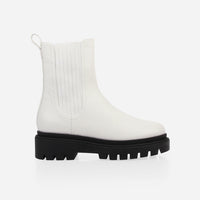 The Alpine Chelsea Boot White